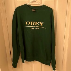Mens Large Obey Propoganda Crewneck